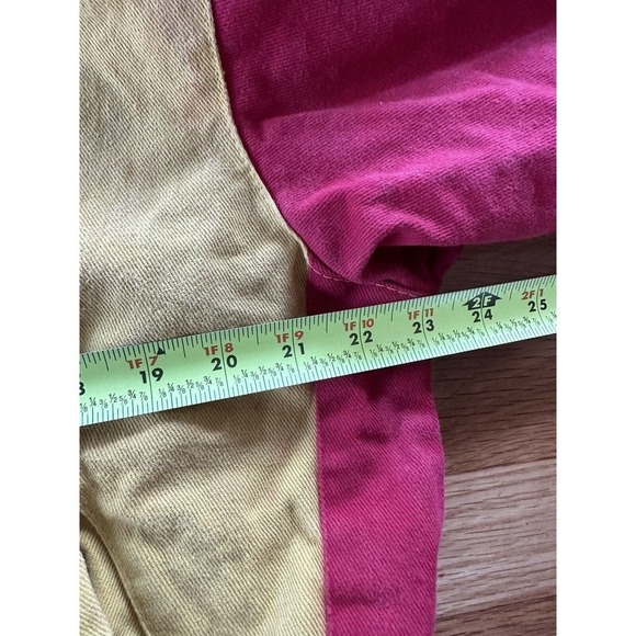 Vtg M&M NASCAR Racing Jacket JH Design Chase #36 Ernie Irvan Sz S-M Yellow Red‌‌ - Picture 14 of 16